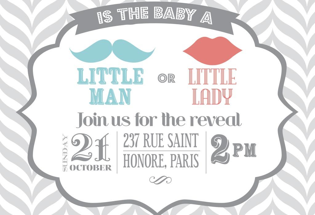 Invitations for baby shower