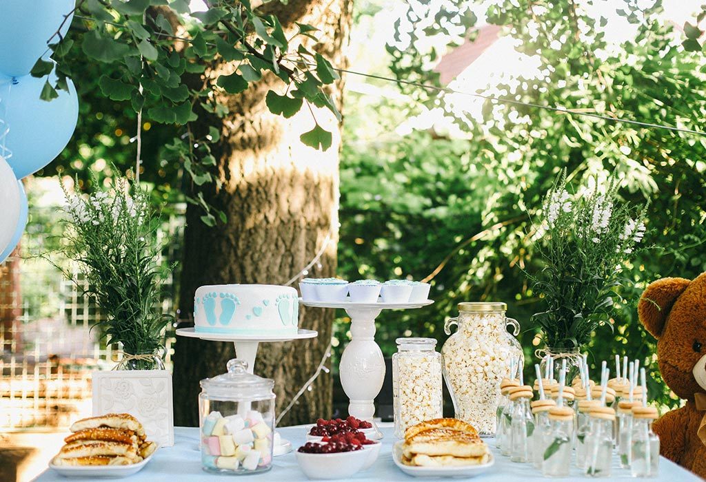 Baby shower Table decoration