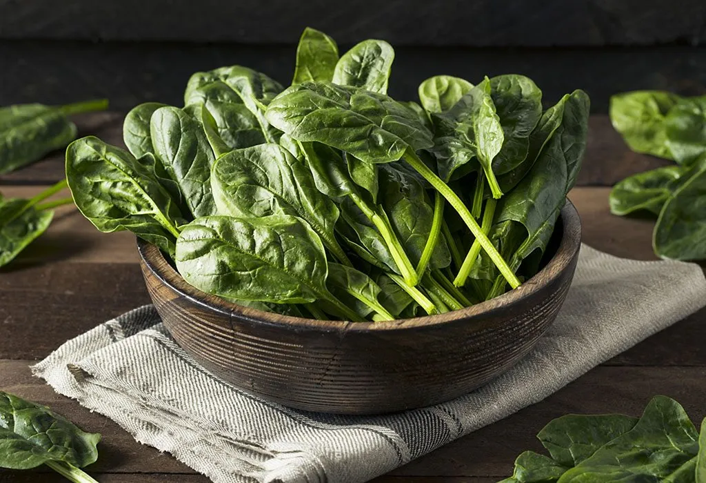 Spinach for calcium
