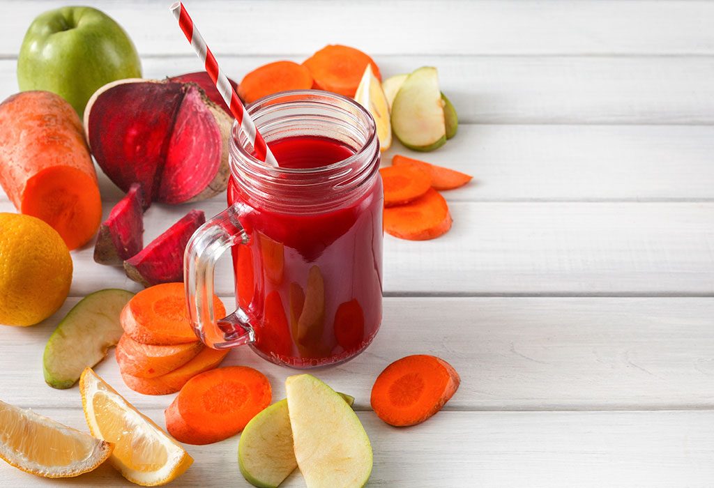 healthy juices for toddlers