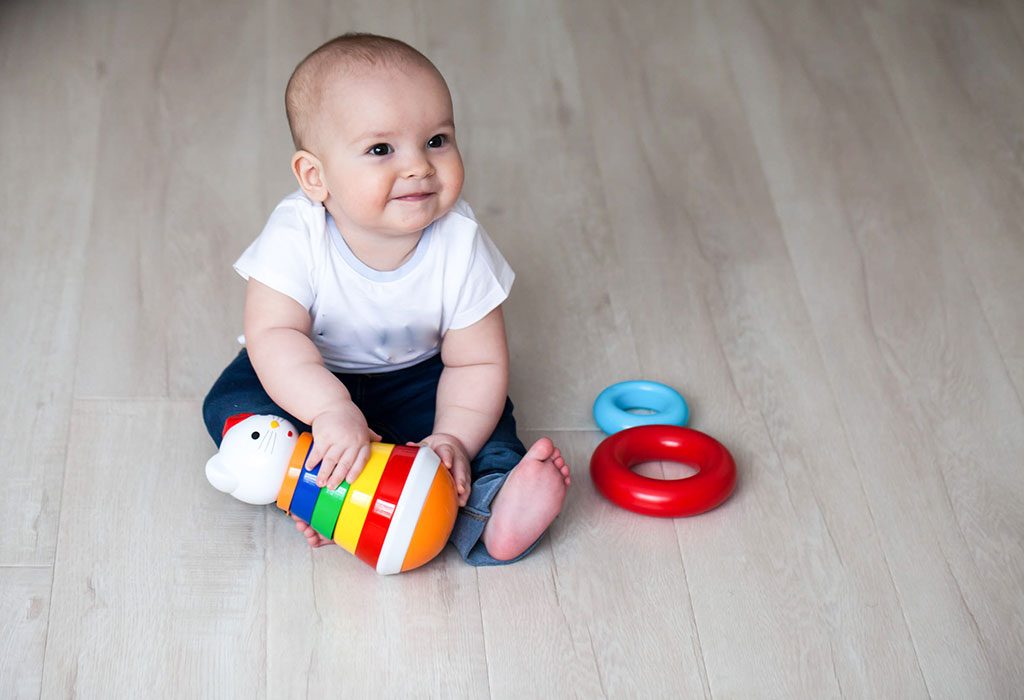 what age do babies develop object permanence