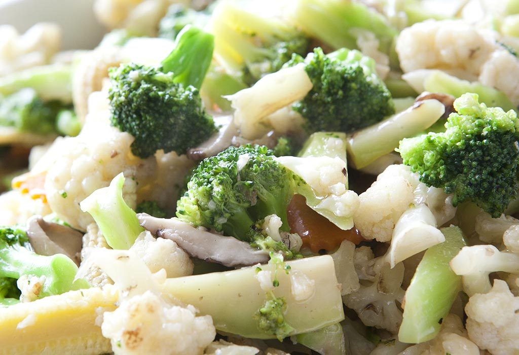 Broccoli And Cauliflower Saute
