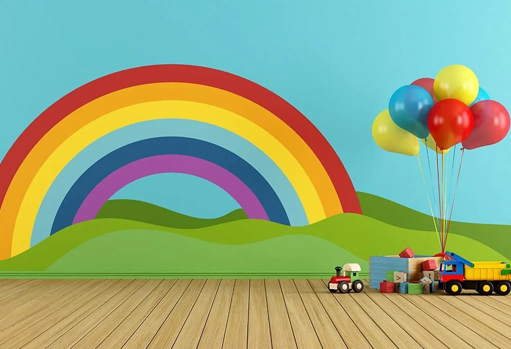  Rainbow Bedroom