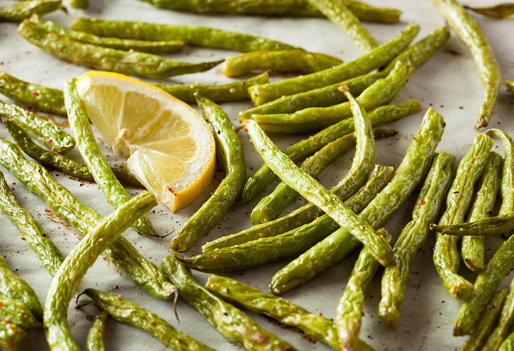 Roasted Green Beans for 15 Months Old Child