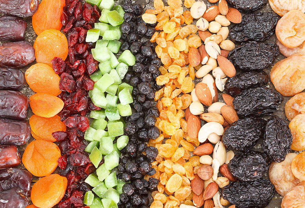 Snacks for Toddlers - Dried Fruits