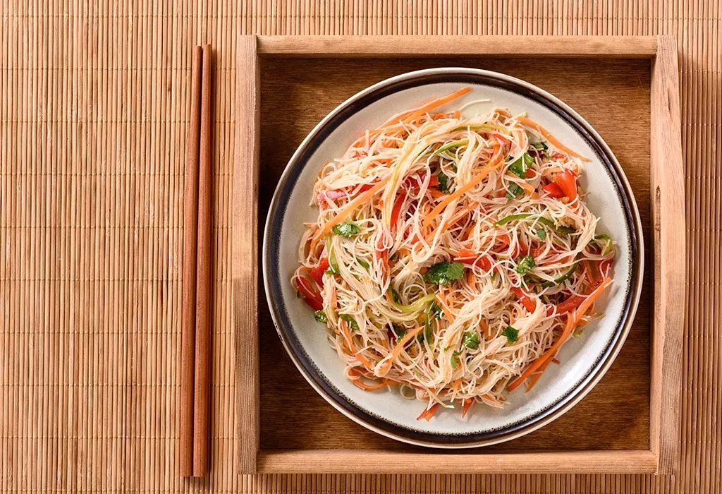 Rice Noodle Salad Tiffin