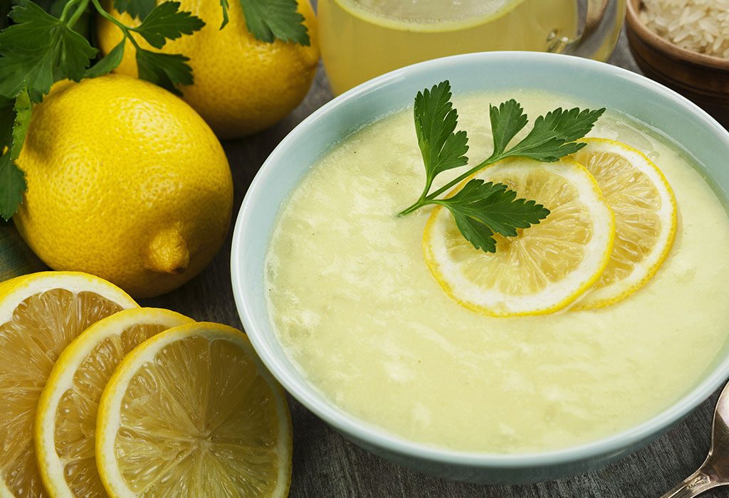 Greek lemon soup