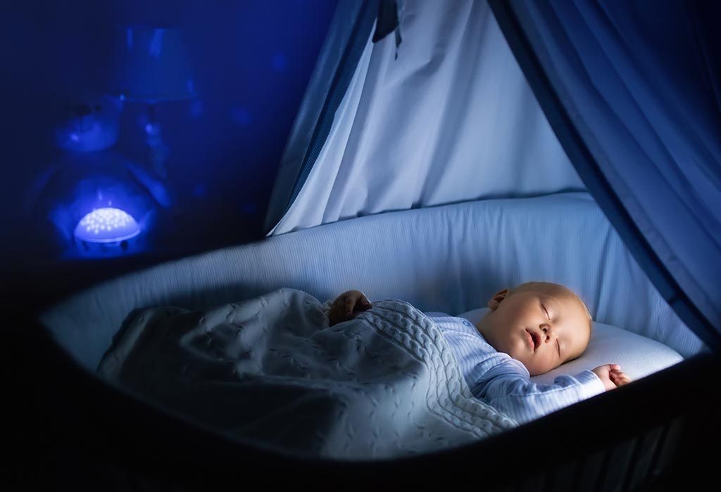 BABY SLEEPING IN DIM LIGHTS