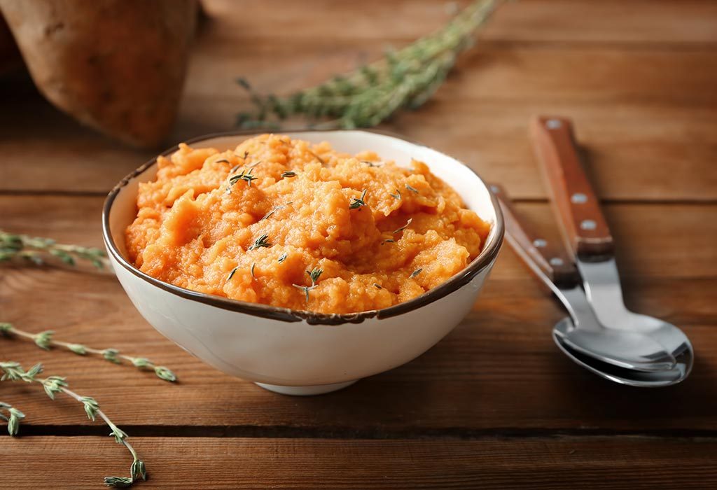 Sweet potato mash