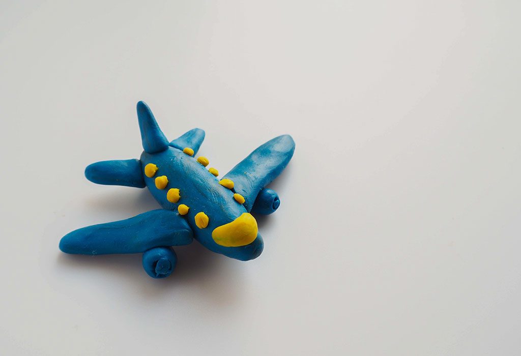 play doh aeroplane