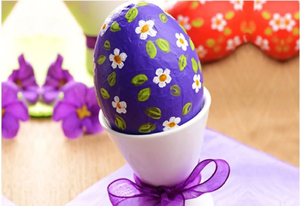 These exquisite eggs are for the more artistically inclined children.