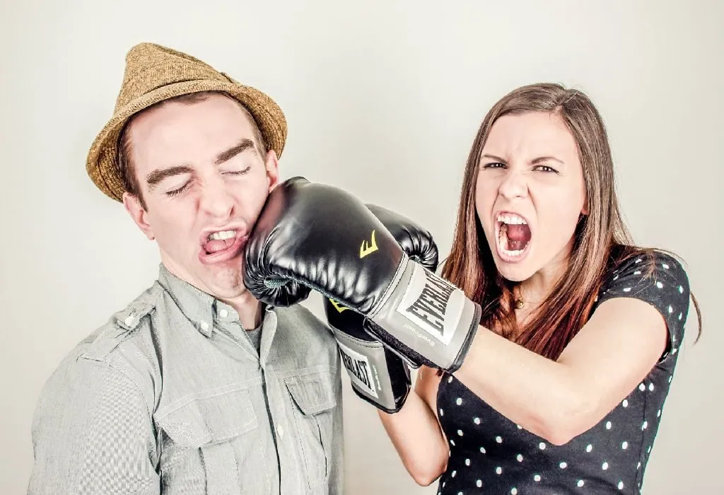 cute fight