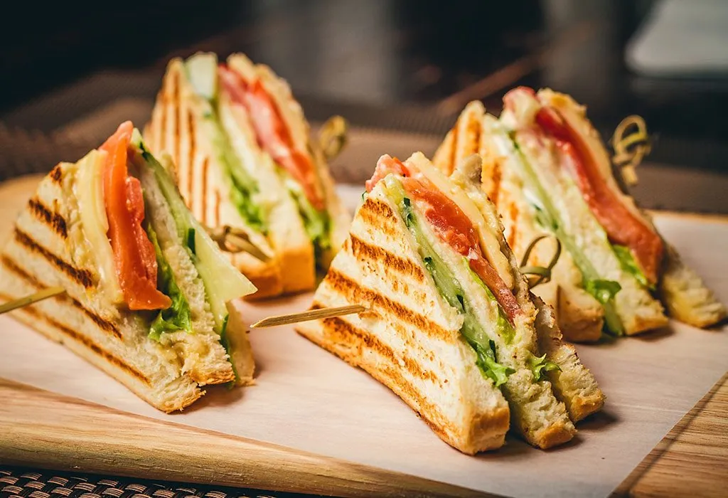 Sandwiches sorted