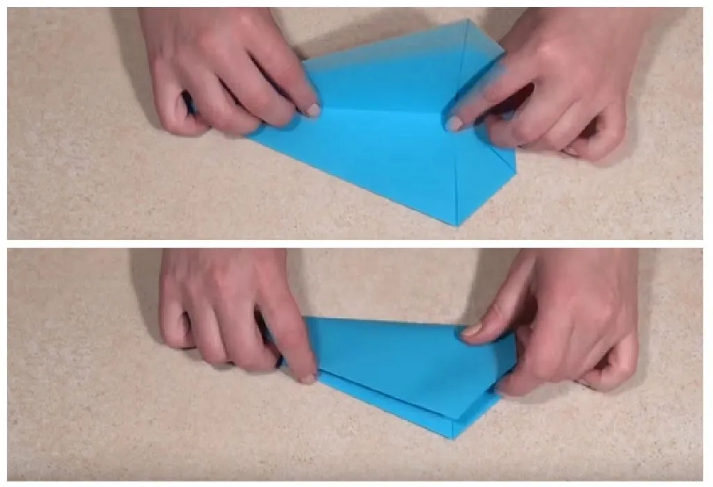 Fold the paper again