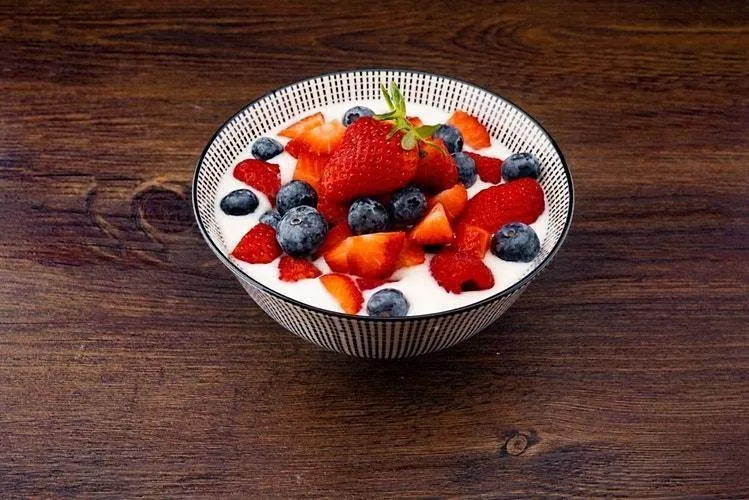 Berries and Yoghurt