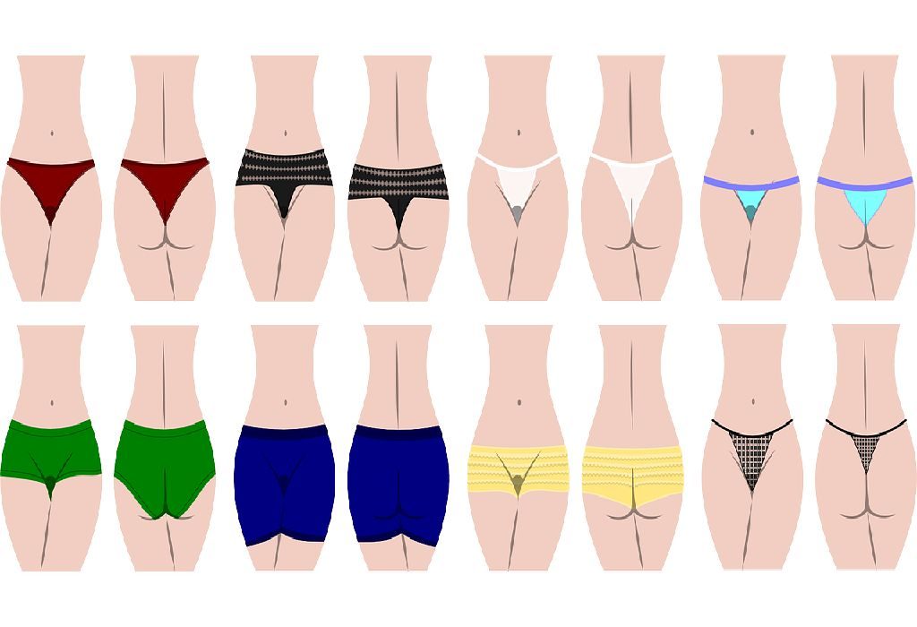 kinds of women underwear