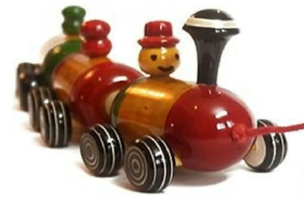 Boogie Woogie Colorful Indian Wooden Train