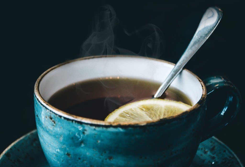 Hot Water with Honey and Lemon