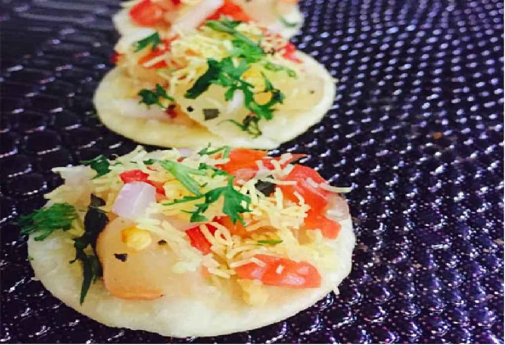 Pineapple Salsa Sev Puri
