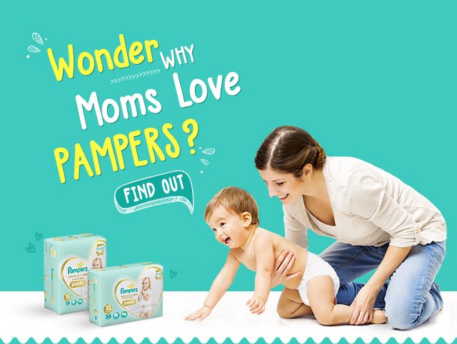 Wonders Why Moms love Pampers