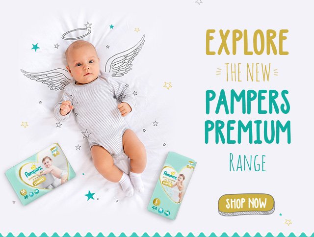 Explore the new pampers premium range