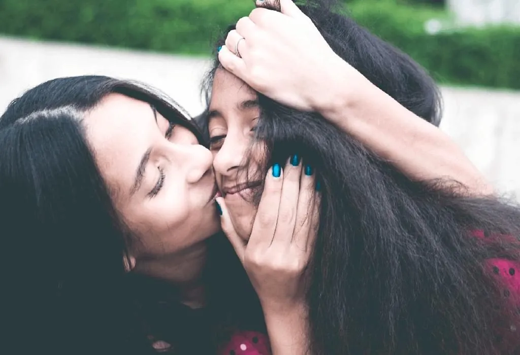 mother and daughter