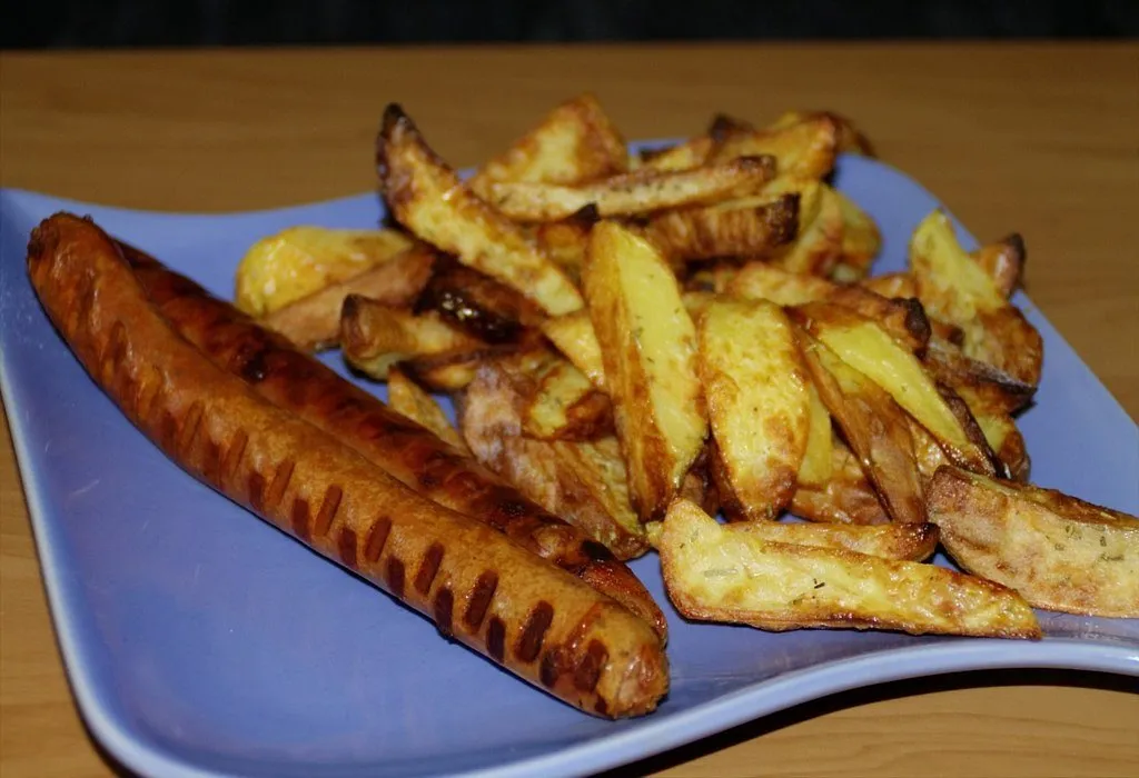 Crunchy Potato Wedges