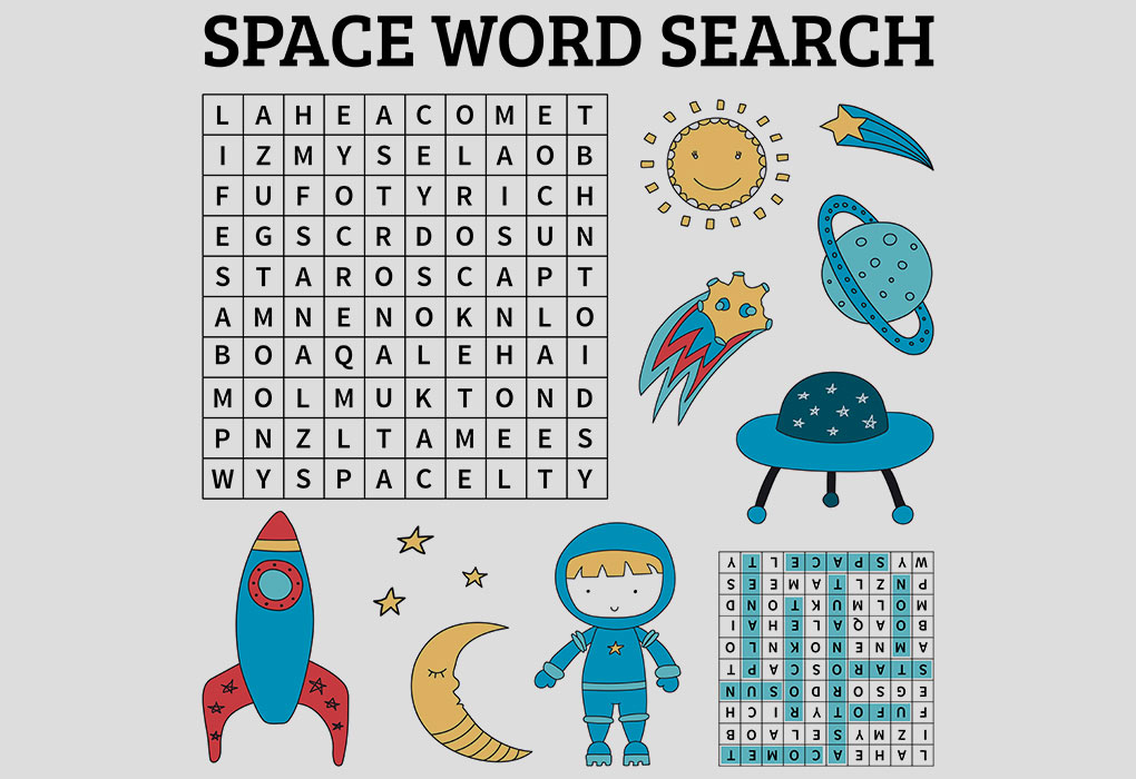 Space Word Puzzles