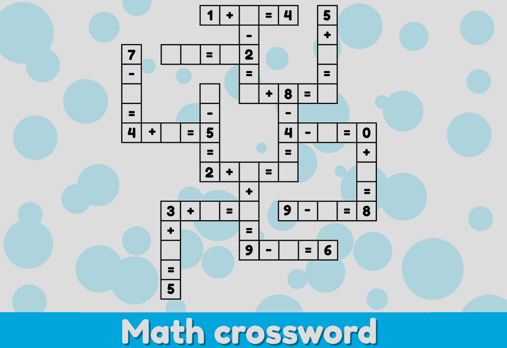15 Simple & Easy To Do Crossword Puzzles for Preschoolers & Kids