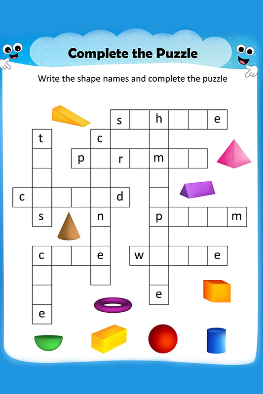 15 Simple Easy To Do Crossword Puzzles For Preschoolers Kids