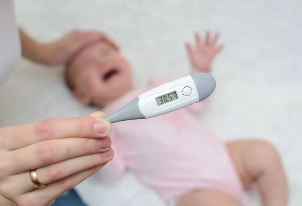 Your baby is crying in an unusual manner