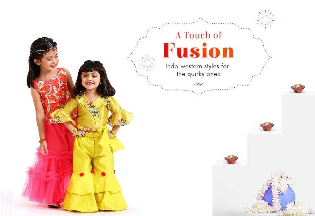 Diwali dress best sale for girl 2018