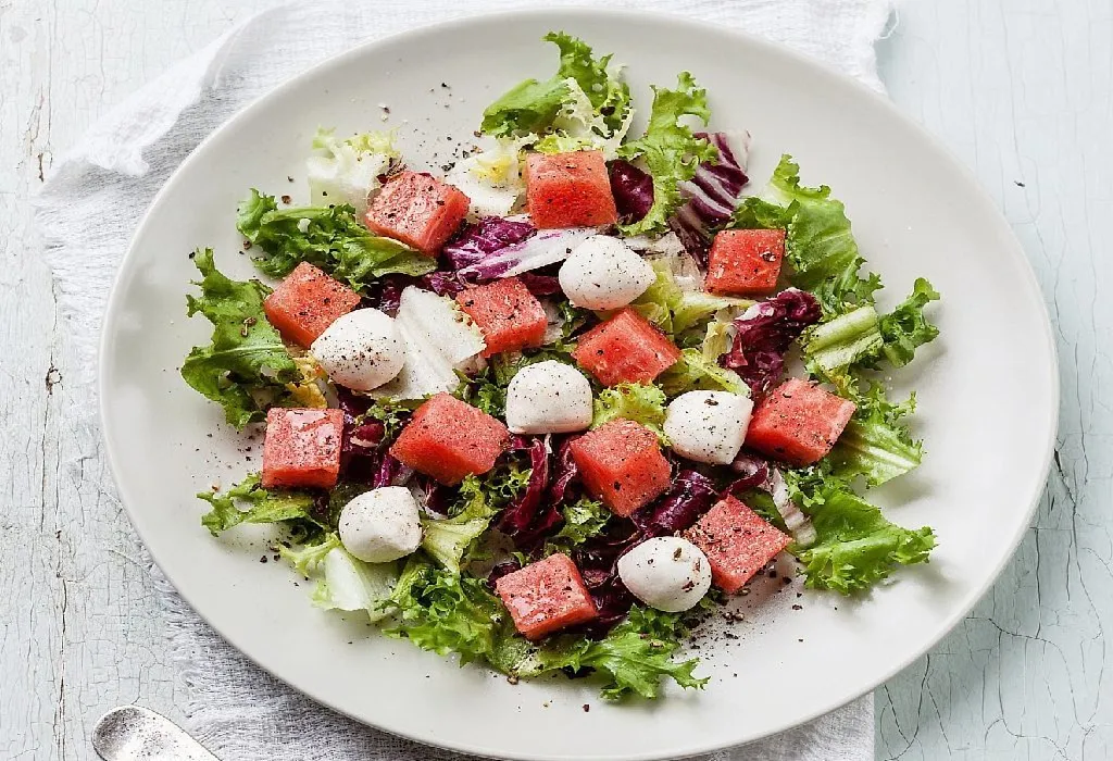 WATERMELON AND FETA SALAD