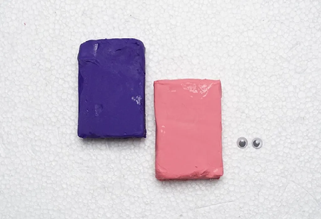choose colour for the clay