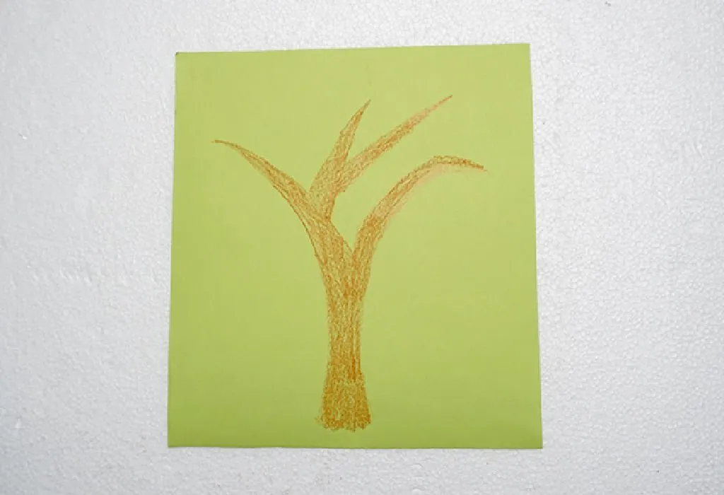 draw tree trunk