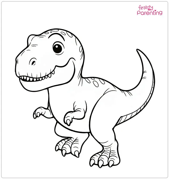 Tyrannosaurus Coloring Pages Free Printable Sheets Pictures And