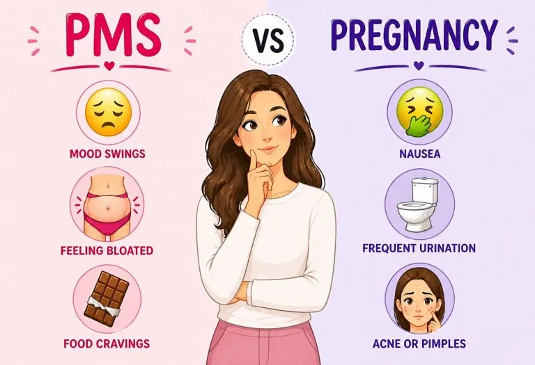 PMS vs Pregnancy Symptoms: What’s the Difference?
