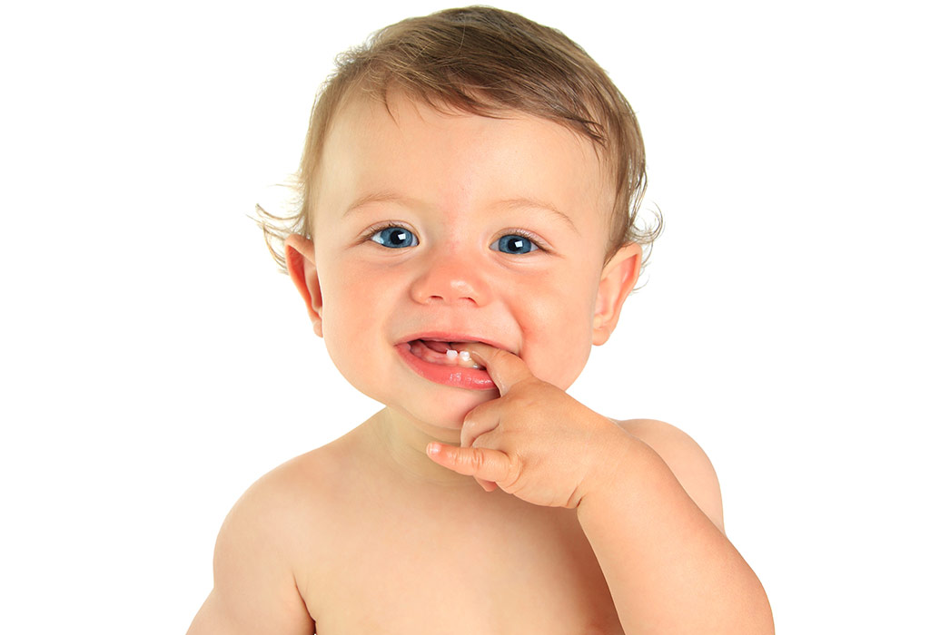 teething starts at what month
