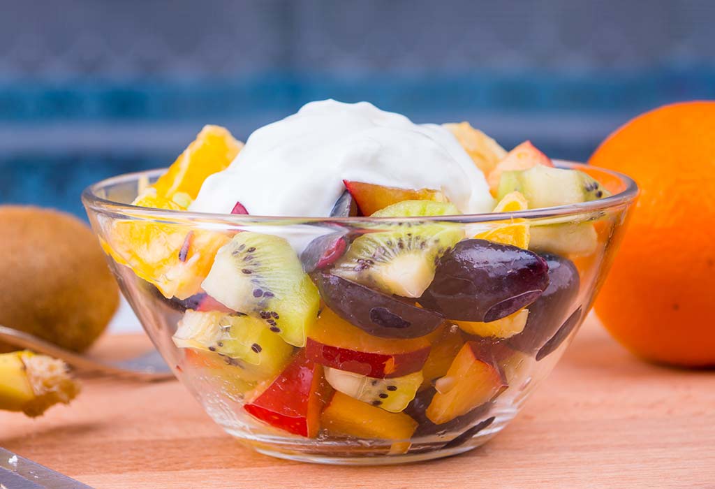 Fruit Salad With Yoghurt