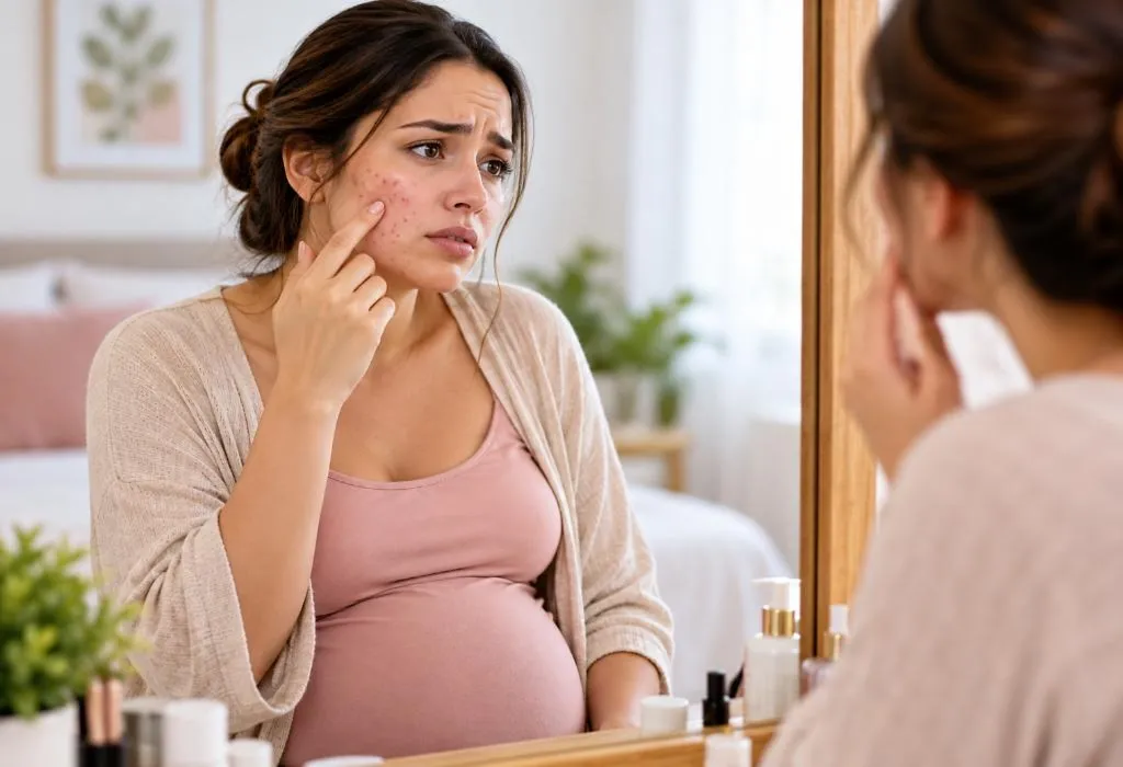 Pregnancy Acne – Cause, Treatment, and Prevention