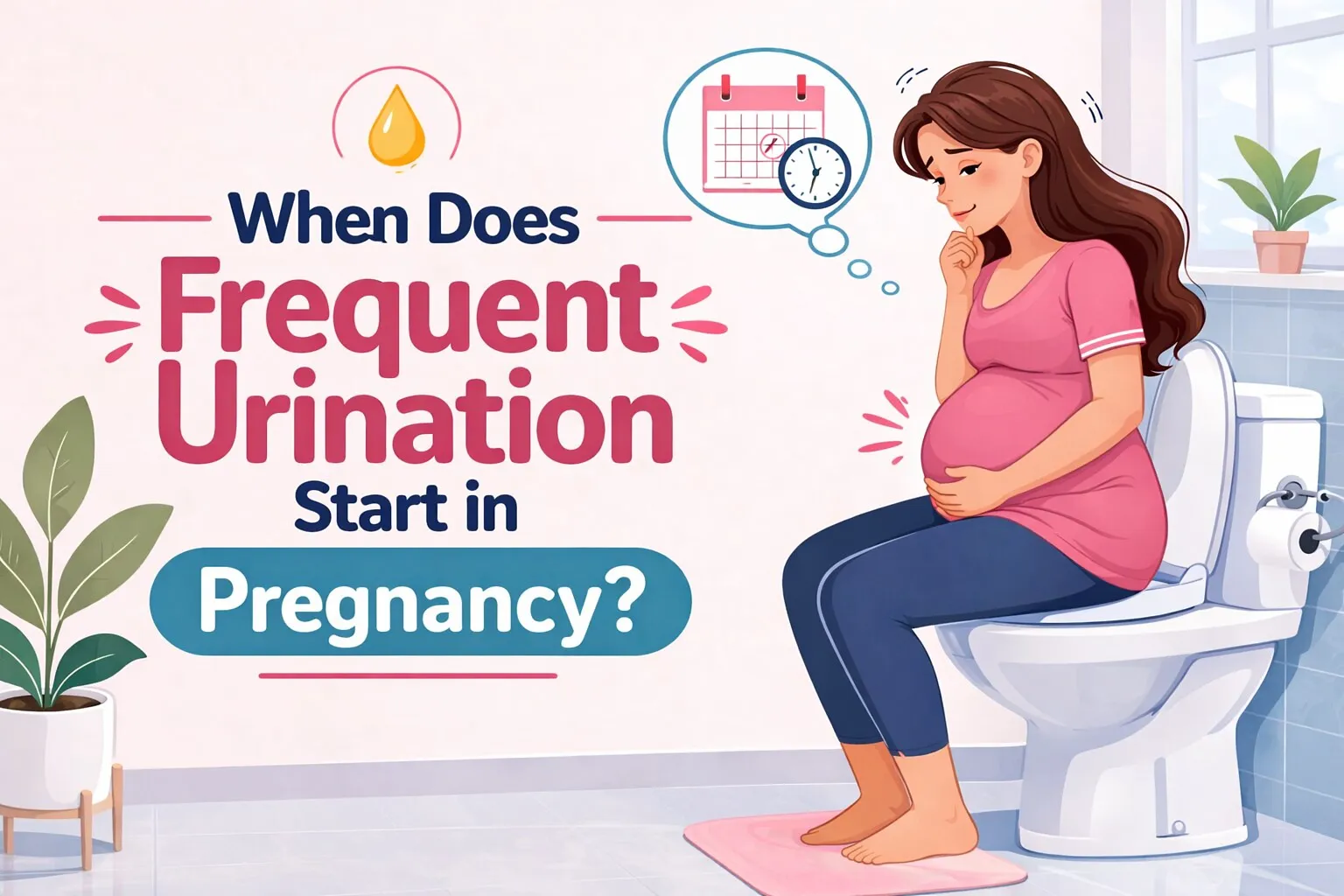 Frequent Urination during Pregnancy- Reasons & Remedies