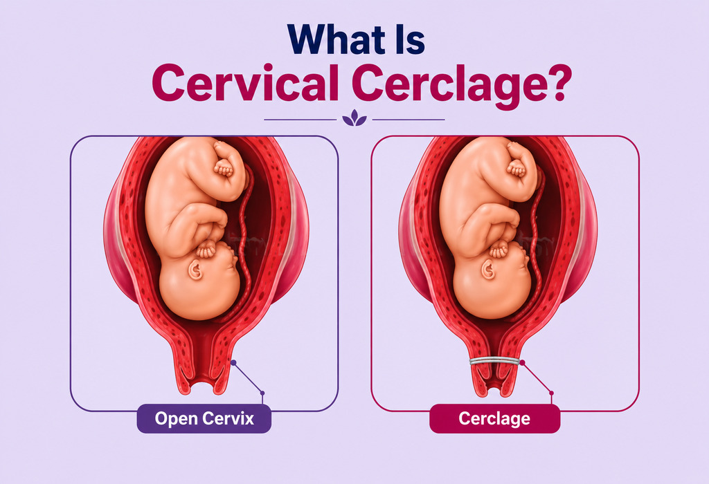 Cervical Cerclage: Benefits,Procedure, Types & Risks