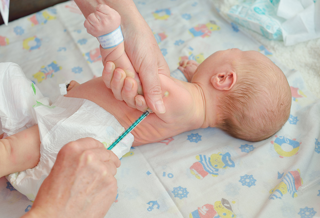 6 weeks vaccination baby crying