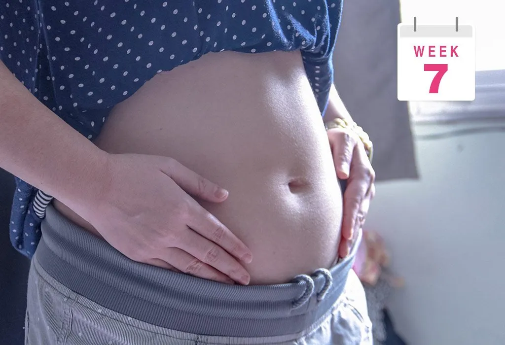 7 Weeks Pregnant: Symptoms, Baby Size, Body Changes & more