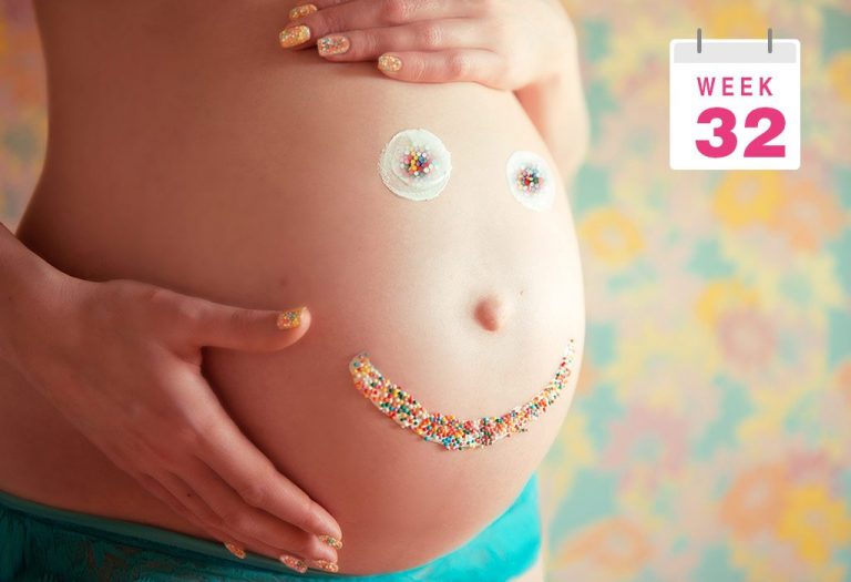 32 Weeks Pregnant: Symptoms, Ultrasound, & Body Changes