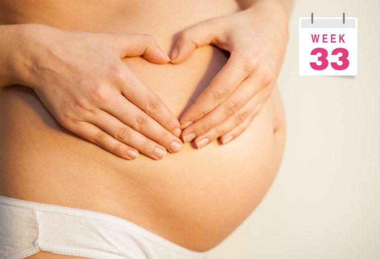 33 Weeks Pregnant: Symptoms, Ultrasound & Belly Size