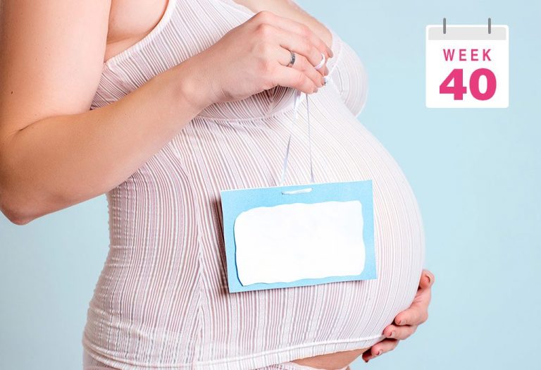 40 Weeks Pregnant – Belly Size, Baby Development, Symptoms & More