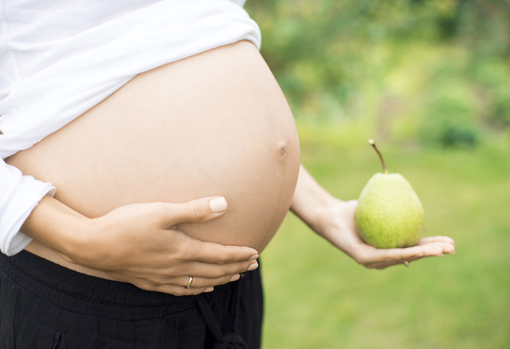 Fetus Size Fruit Chart