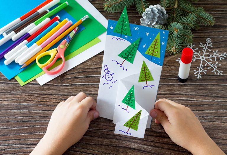 20 Easy To Make Christmas Card Ideas For Kids