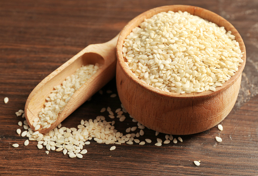 Termination pregnancy sesame in seeds Home remedies